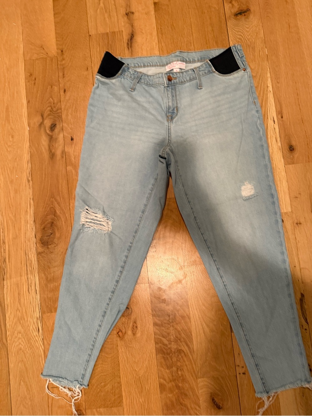 Isabel Maternity by Ingrid & Isabel Light Blue Boyfriend Jeans